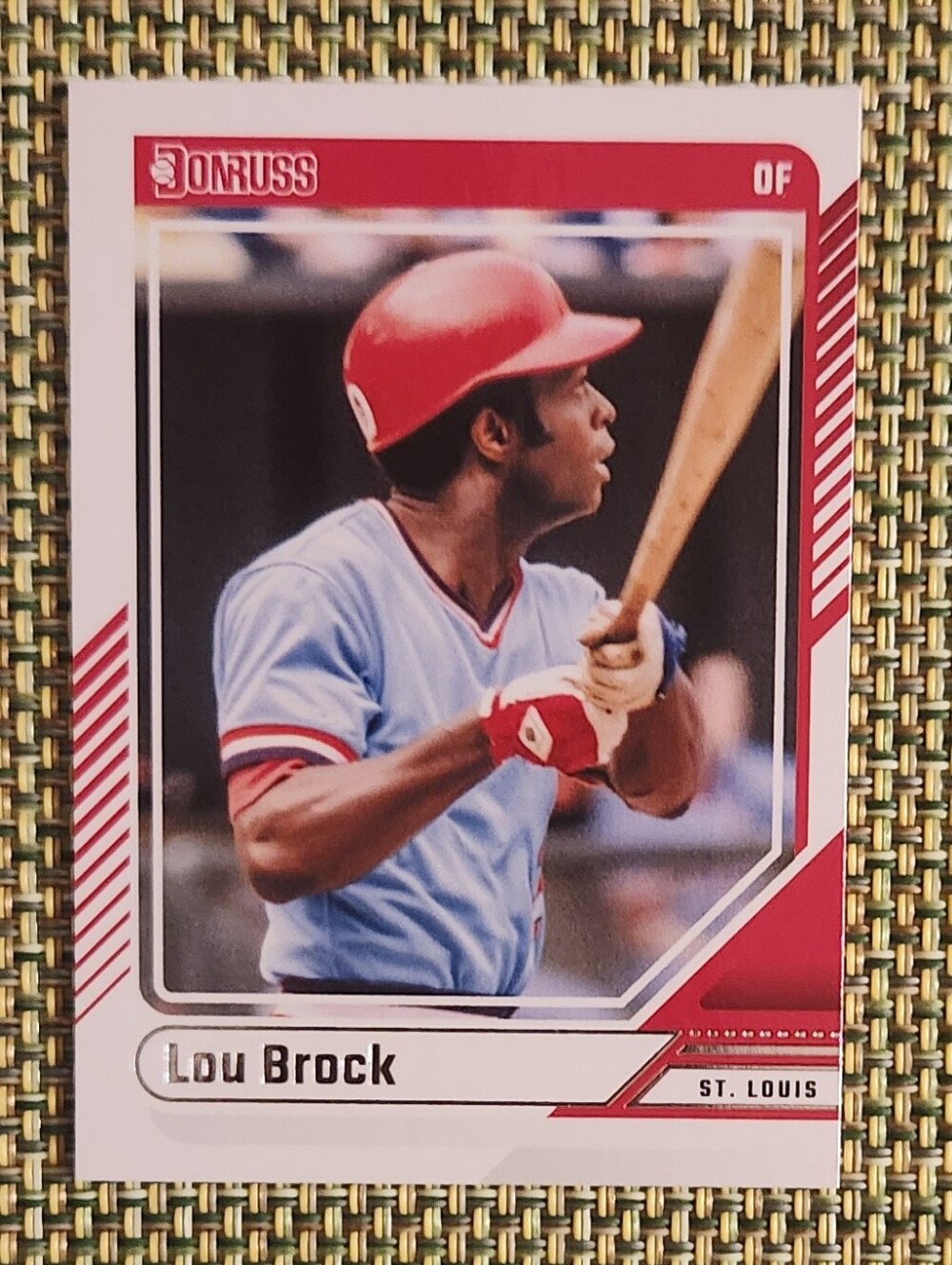 Lou Brock Baseball Trading Card
